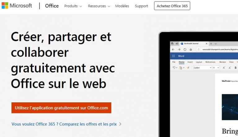 Comment obtenir Microsoft Office gratuitement en tant qu'étudiant?